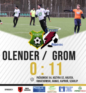 Read more about the article Wysokie zwycięstwo w drugim sparingu