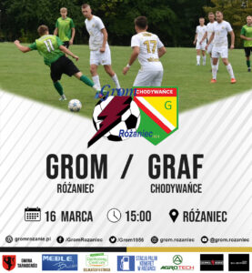 Read more about the article Grom Różaniec – Graf Chodywańce (15.03.2025)