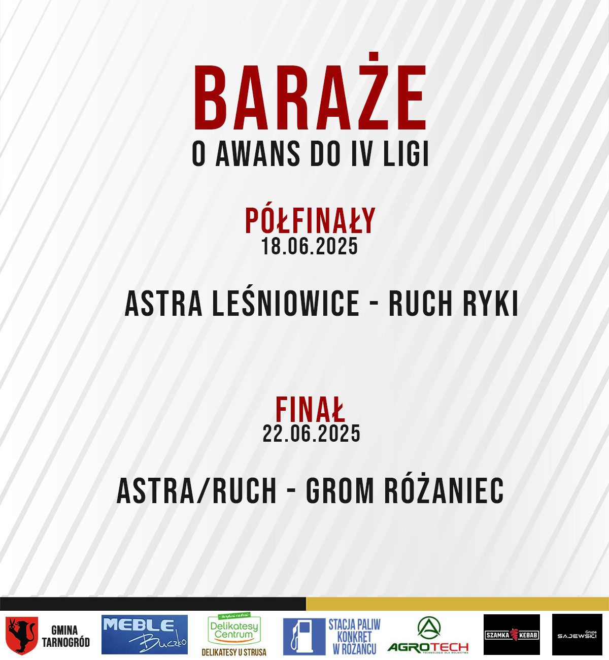 Read more about the article Grom w finale baraży