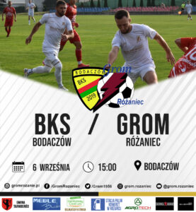 Read more about the article BKS Bodaczów – Grom Różaniec (06.09.2025)