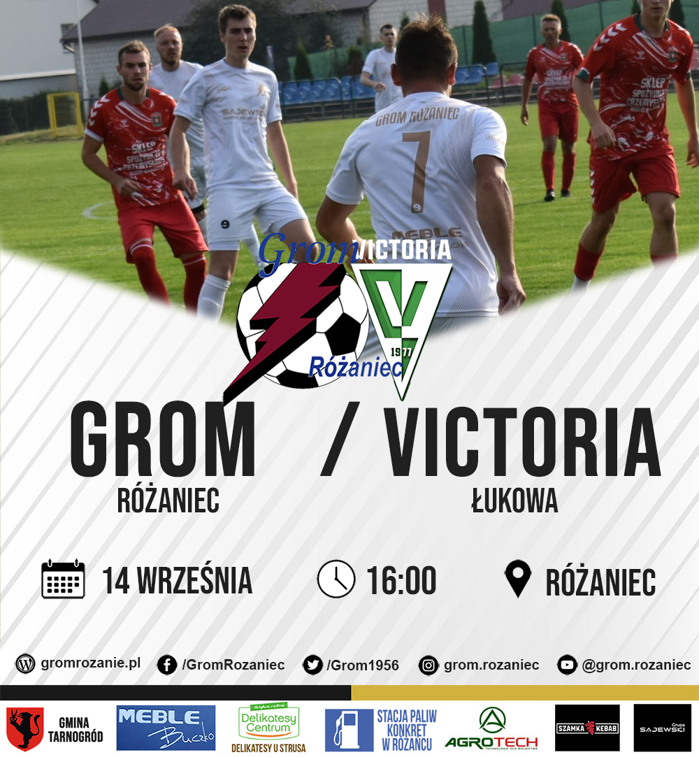 Read more about the article Grom Różaniec – Victoria Łukowa (14.09.2025)