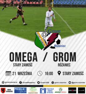 Read more about the article Omega Stary Zamość – Grom Różaniec (21.09.2025)